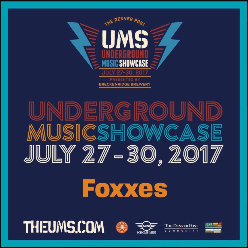 Foxxes Underground Music Showcase July 27-30, 2017